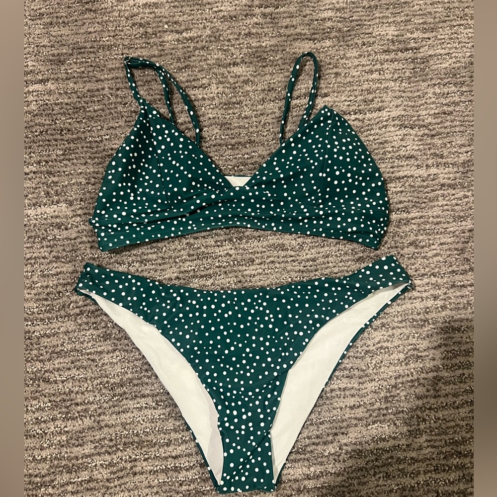 SHEIN polka dot bikini set - size small